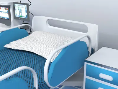 Dialysis Center 4K 3D model