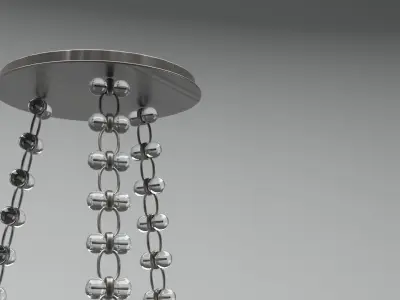 Chandelier 10 3D model