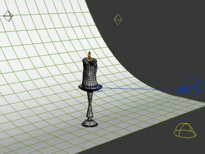 Candle light holder  3D model
