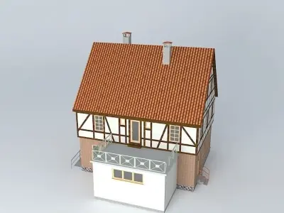 Bobs Bed and Breakfast Free 3D model