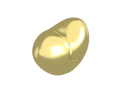 Broken Heart v1 010 Low-poly 3D model