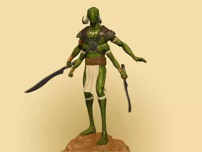 Jeddak Of Thark 3D print model