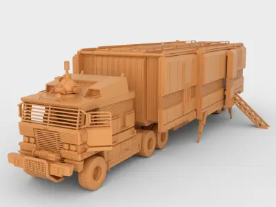 Universal soldier truck 3D print model