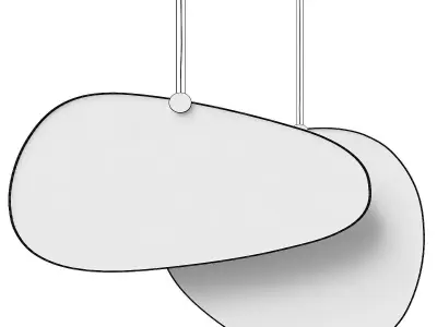 Glee Suspension Lamp 3D model