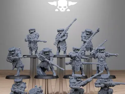 Scavenger Snipers 3D print model