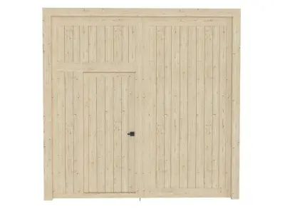 Gate Wood 3D model