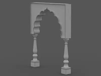 Indian Arch 3D model