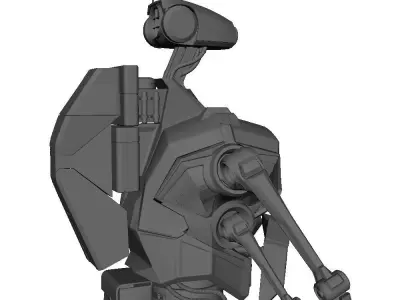 Robot Android Medical 3D model