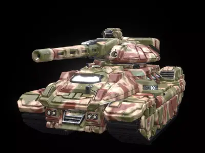 Chasovoy MK II - Medium Tank 3D print model