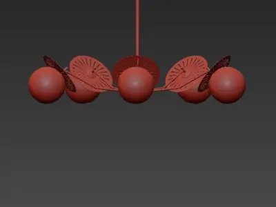 Balls  Discs Circle 5 3D model