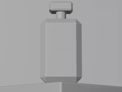 PERFUME MODELING AND LIGHTING SET 3D model 3D model