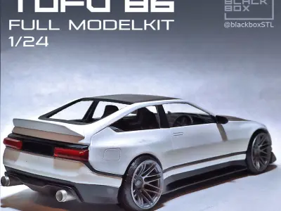 Project Tofu 86 1-24th FULL MODELKIT 3D print model