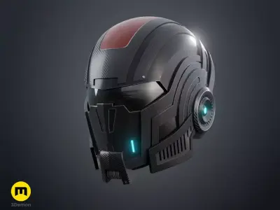 Mass Effect N7 Helmet 3D print model