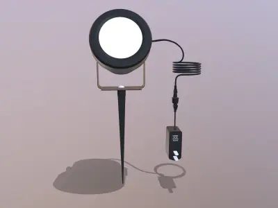 Spike Light 3D model