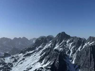 Mountains n23a 3D model