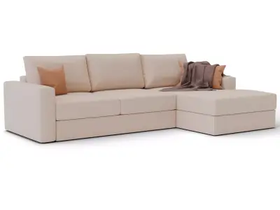 Corner sofa 3D model