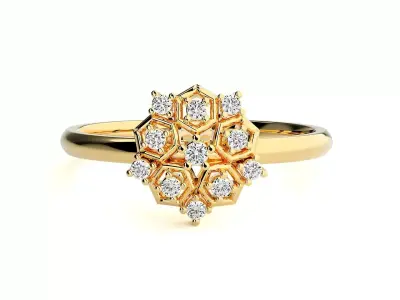 Women ring 3D print model