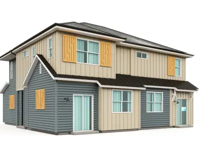Single Family House-1 3D model