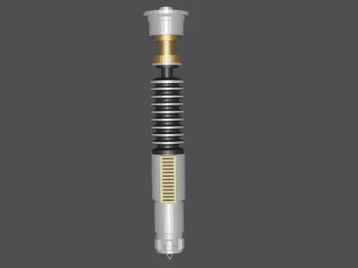 Star Wars Lightsaber--Luke Free low-poly 3D model