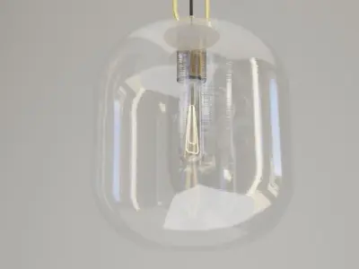 Pendant Ceiling Light P901 Low-poly 3D model