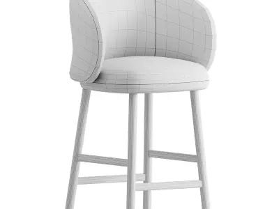  Pottolo Low Stool 3D model
