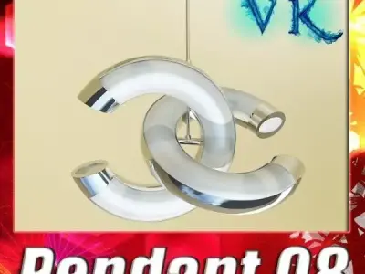 Modern Pendant Lamp 3D model