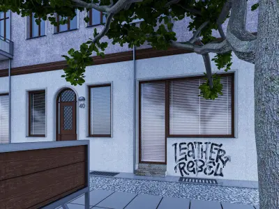 Berlin Street Building NO105 3D model