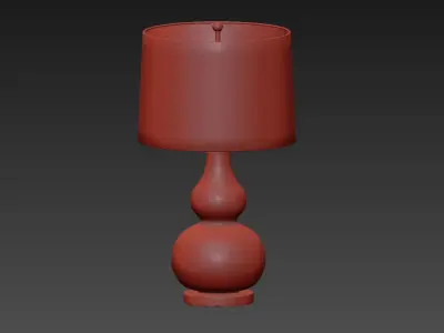 Tamara Table Lamp by Wayfair 3D model