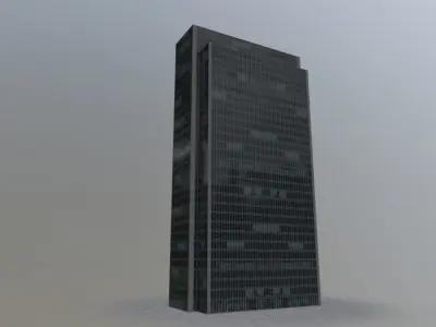 London 10Upper Bank Low-poly 3D model