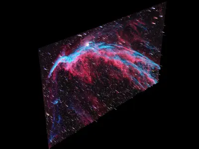Veil Nebula 3D model