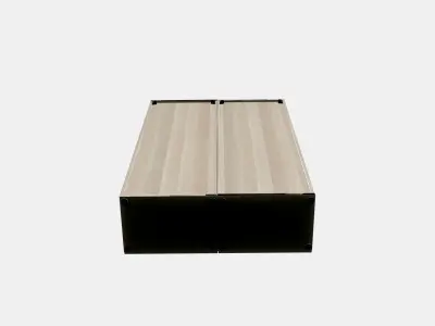 BESTA Storage combination w glass doors 5 Low-poly 3D model