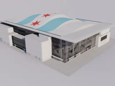 Wintrust Arena Chicago USA 3D model