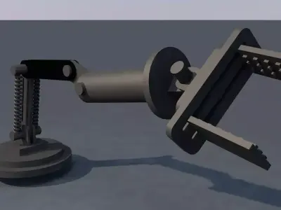 Robotic ARM 3D model 13