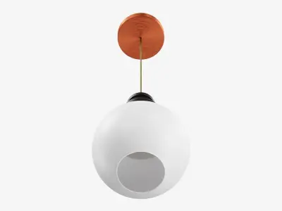 Maru Pendant Light 10-17 3D model