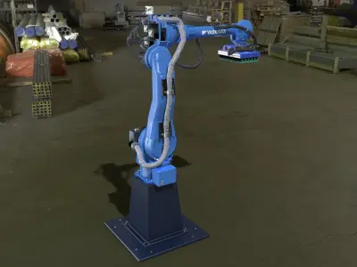 Pick Robot Boston Dynamics Low-poly 3D model