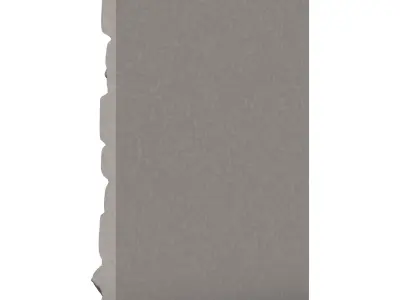 Dry-Stacked Stone Fence Geometry 3D print model purchase