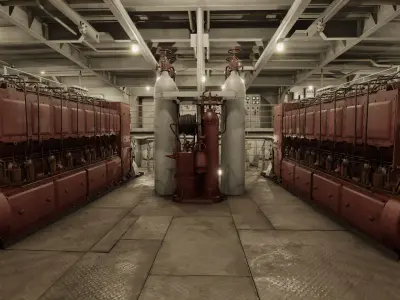  Vessel Engine Compartment 