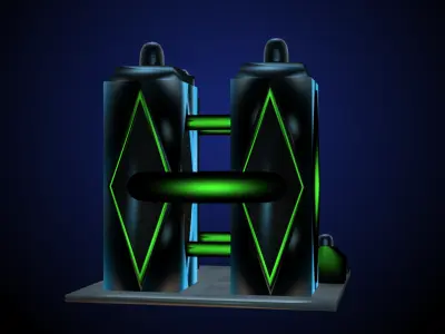 Sci-Fi Structure II 3D model