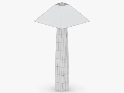 1428 - Floor Lamp Low-poly 3D model