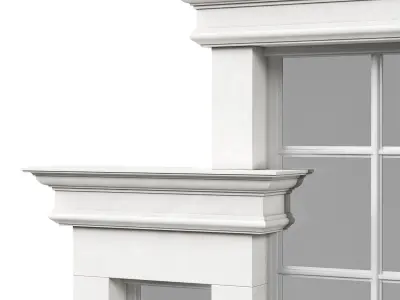 Architectural Classic Window 3D Model 11 3D model