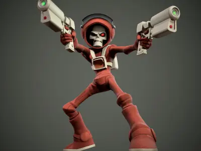  Skull Chaser Anim Rig 