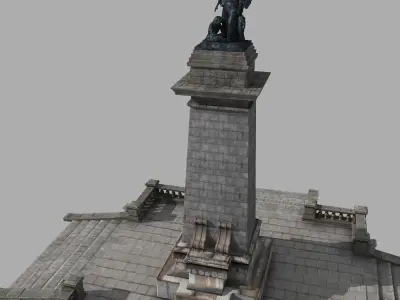 Bronze Goddess 3D model