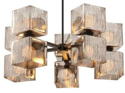 Crate and Barrel - Ava Large Chandelier 3D model