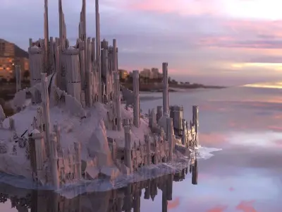 Valhalla Ancient Ruins of Midguard 3D model