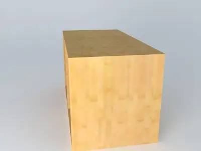 Shelf Cabinet DOORS HD2FP 6 12 BRW Milano Oak 3D model