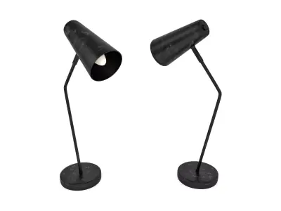 Slim desk lamp Free 3D model