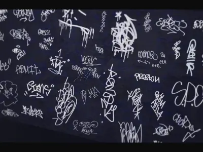 GRAFFITI DECALS Vol 1 Texture