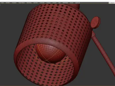 Riddle by Bert Frank Low-poly 3D model