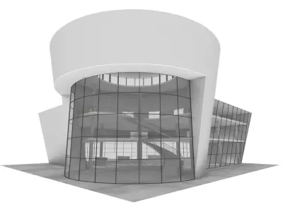 VR art Gallery 3 3D model