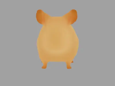 Indirect hamster lighting 3D model